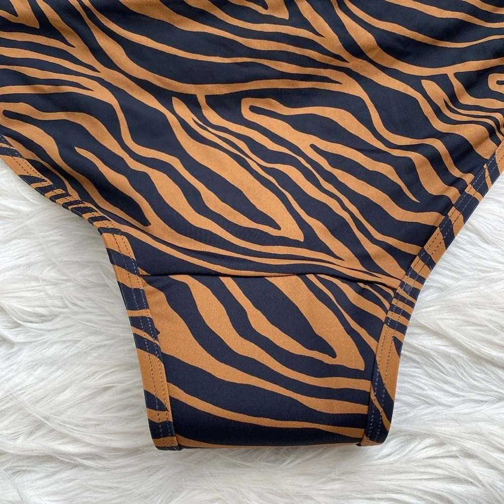 Knix | Tiger Stripe Leakproof Bikini Swim Bottom
